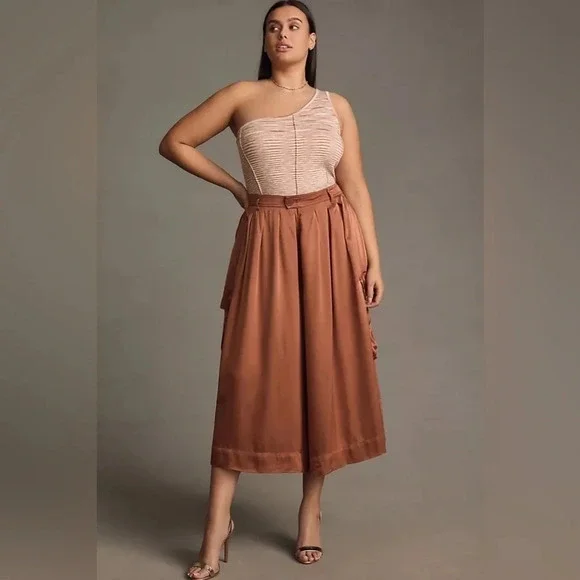 NWT By Anthropologie One-Shoulder Sweater Top - Medium - Picture 6 of 8